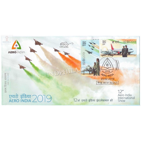 India 2019 Aero India Fdc