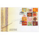 India 2019 Embroideries Of India Fdc