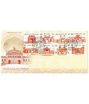 India 2019 Historical Gates Of Indian Forts And Monuments Fdc