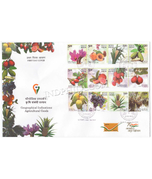 India 2023 Geographical Indications Agricultural Goods Fdc