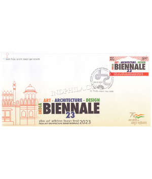 India 2023 India Art Architecture Desogn Biennale Fdc