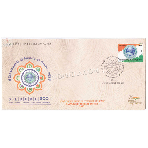 India 2023 Sco Council Of Heads Of State Fdc