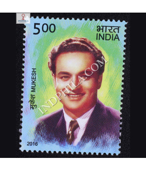 Legendary Singers Of India Mukesh Commemorative Stamp