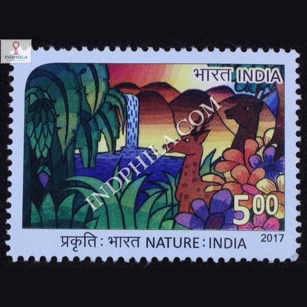 Nature India Deer Commemorative Stamp