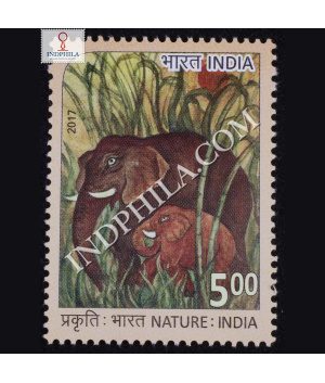 Nature India Elephant Commemorative Stamp