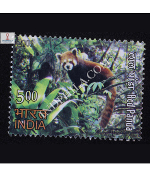 Rare Fauna Of The North East Red Panda Commemorative Stamp