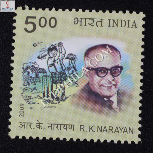 Rk Narayan Commemorative Stamp