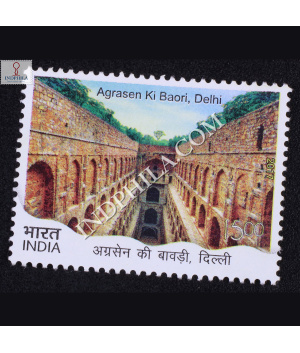 Stepwells Agrasen Ki Baon Delhi Commemorative Stamp