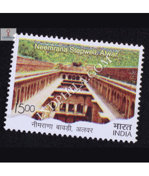 Stepwells Neemrana Stepwell Alwar Commemorative Stamp