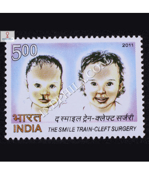 The Smile Train Cleft Surgery Commemorative Stamp