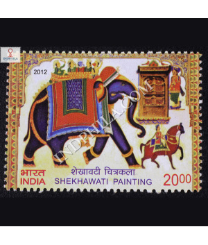 Wall Paintings Shekhawati Painting Commemorative Stamp
