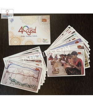 40 Years Cysd Centre For Youth And Social Development Set Of 16 Post Cards