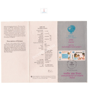 40th Anniversary Of United Nations Childrens Fund Brochure 1986