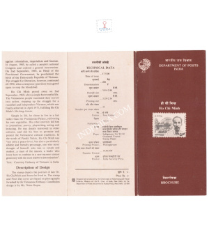 Birth Centenary Of Ho Chi Minh Brochure 1990