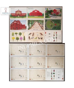 Cubbon Park Set Of 8 Augmented Post Cards