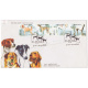 First Day Cover Of Breeds Of Dogs 9 Jan 2005 Setenant Fdc