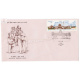 First Day Cover Of Diamond Jubilee New Delhi 25 Jun 1991 Setenant Fdc