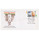 First Day Cover Of Mahatma Gandhi 2 Oct 2001 Setenant Fdc