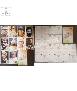 Great Personalities Of India Set Of 10 Post Cards