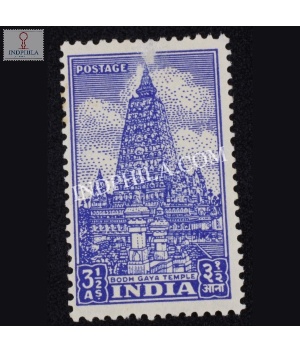 India 1949 Bodh Gaya Temple Mnh Definitive Stamp