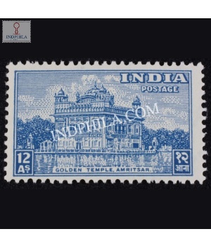 India 1949 Golden Temple Amritsar Mnh Definitive Stamp