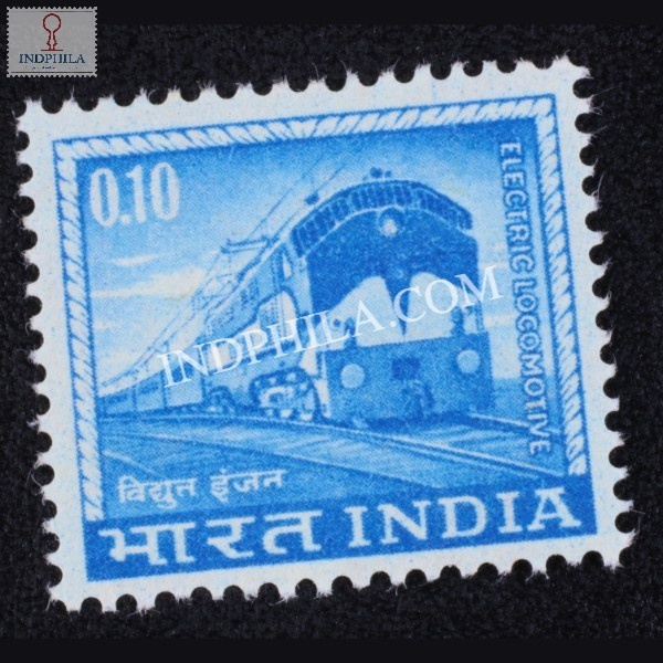 India 1966 Electric Locomotive Mnh Definitive Stamp