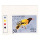 India 1975 Indian Birds Black Headed Oriole Mnh Single Traffic Light Stamp
