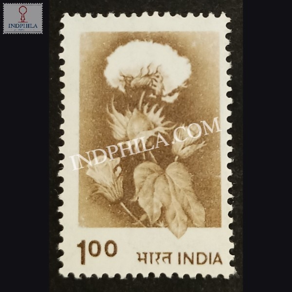 India 1980 Hybrid Cotton Mnh Definitive Stamp