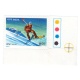 India 1992 Adventure Sports Skiing Mnh Single Traffic Light Stamp