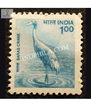 India 2000 Saras Crane Mnh Definitive Stamp