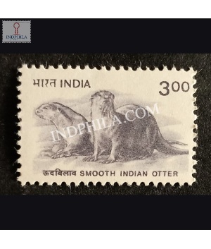 India 2002 Smooth Indian Otter Mnh Definitive Stamp