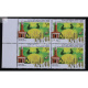 India 2006 Indian Agricultural Reaearch Institute 100 Years Mnh Block Of 4 Stamp