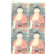 India 2007 2550 Years Of Mahaparinirvana Of Buddha Asectic Buddha Mnh Block Of 4 Stamp