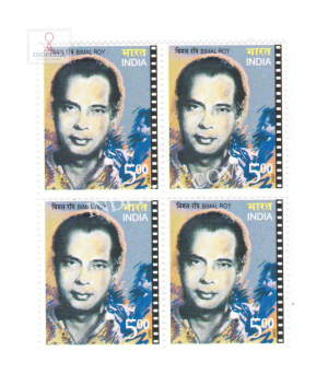 India 2007 Bimal Roy Mnh Block Of 4 Stamp