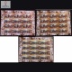 India 2007 First War Of Independence Set Of 3 Mnh Sheetlet