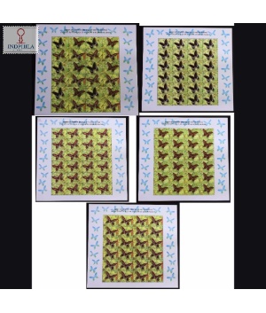 India 2008 Endemic Butterflies Of Andaman And Nicobar Set Of 5 Mnh Sheetlet