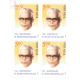 India 2008 M Bakthavatsalam Mnh Block Of 4 Stamp