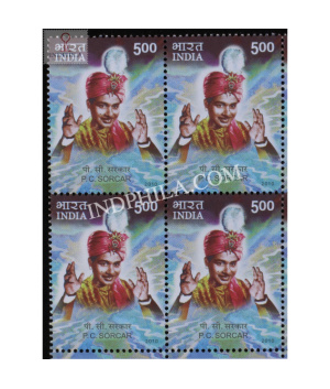 India 2010 Pcsorcar Mnh Block Of 4 Stamp