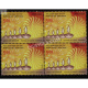 India 2012 India Israel Joint Issue S2 Mnh Block Of 4 Stamp