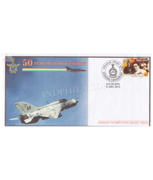 India 2013 Golden Jubilee Of Operational Conversion Unit Army Postal Cover