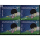 India 2013 Indian Science Congress Association Mnh Block Of 4 Stamp
