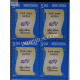 India 2013 Silk Letter Movement Mnh Block Of 4 Stamp