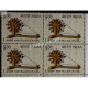 India 2015 Charkha Bardoli Charkha Mnh Block Of 4 Stamp