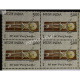 India 2015 Charkha Peti Charkha Mnh Block Of 4 Stamp