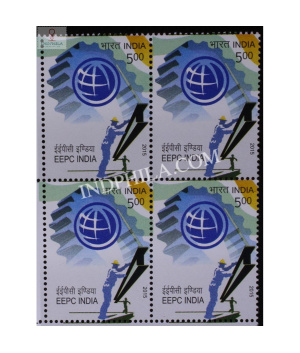 India 2015 Engneering Expert Promotion Council India Mnh Block Of 4 Stamp