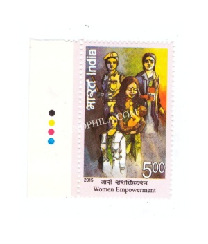 India 2015 Women Empowerment Professional Women Mnh Single Traffic Light Stamp