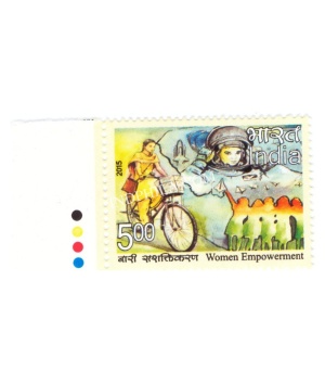 India 2015 Women Empowerment Women Dreamers Mnh Single Traffic Light Stamp