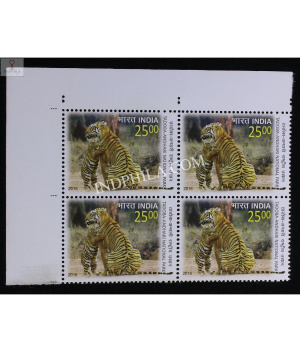 India 2016 Tadoba Andhari National Park National Park Mnh Block Of 4 Stamp