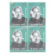 India 2017 Eminent Writers Prof Balwant Gargi Mnh Block Of 4 Stamp