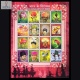 India 2017 Headgears Of India Mnh Sheetlet